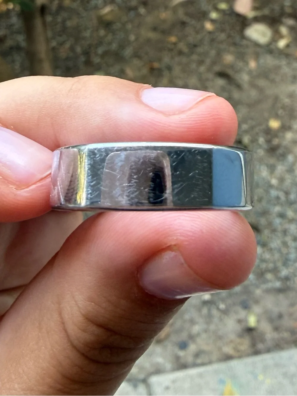 GEN 3 Silver Heritage Oura Ring Size 12 - Similar to a US Standard Size 10.5-11